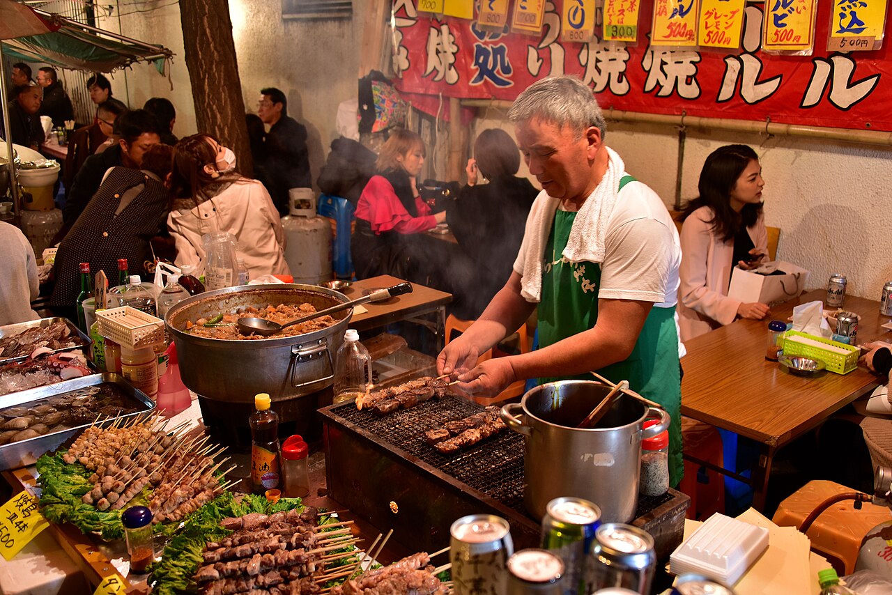 Tokyo street food scene